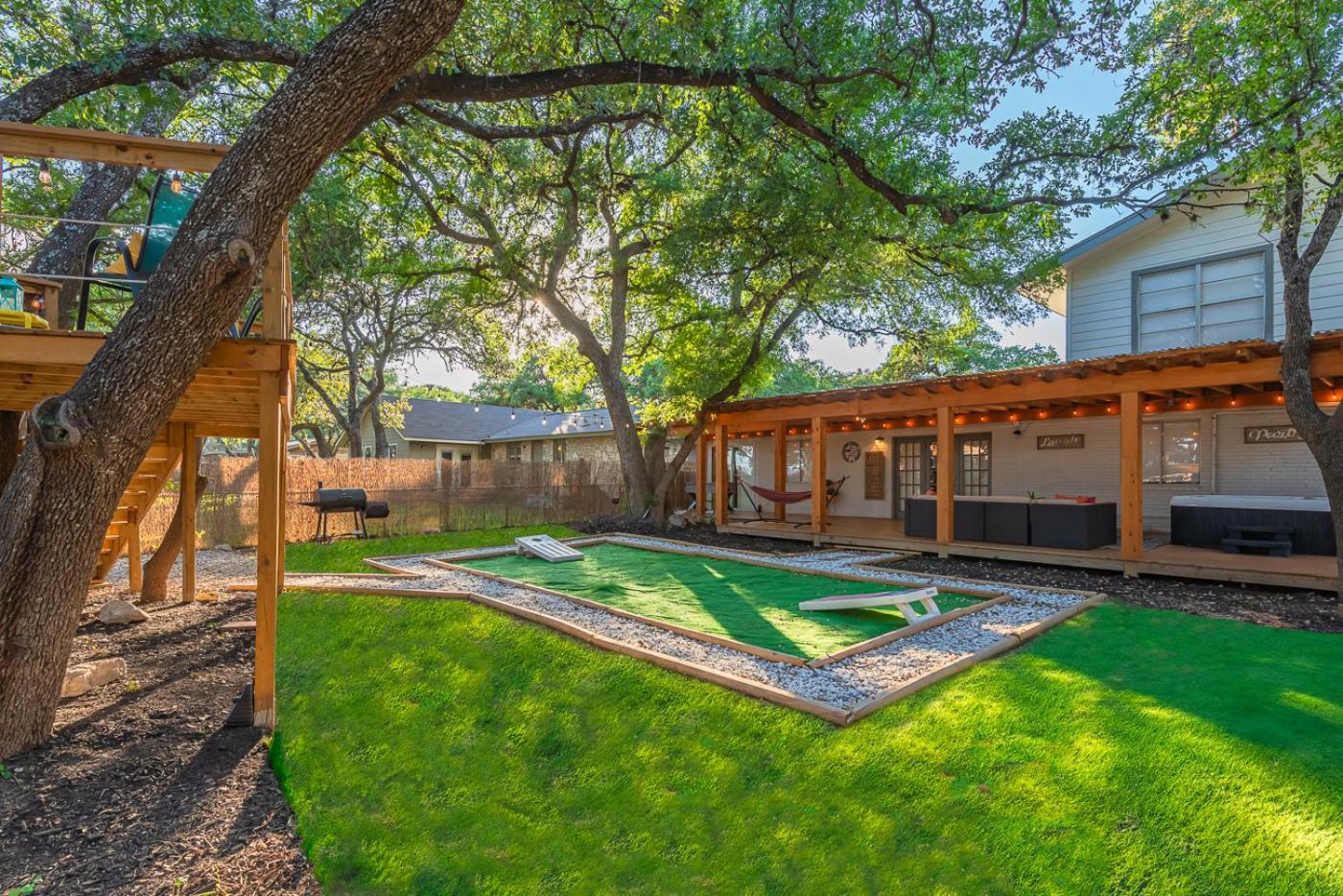 Luxurious Home With Hot Tub & Tree Deck By 6Flags San Antonio Kültér fotó