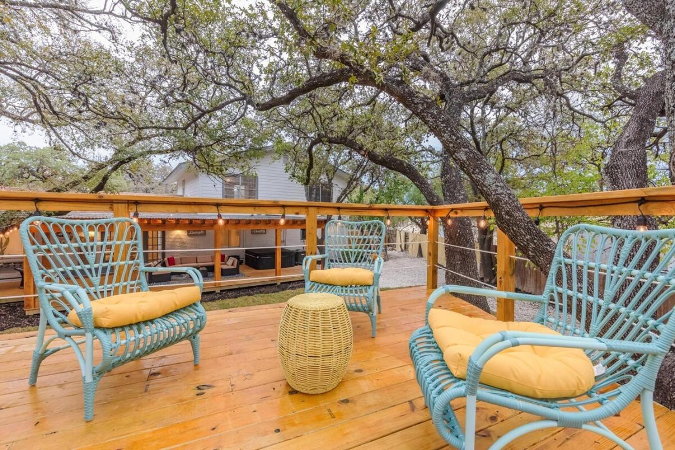 Luxurious Home With Hot Tub & Tree Deck By 6Flags San Antonio Kültér fotó