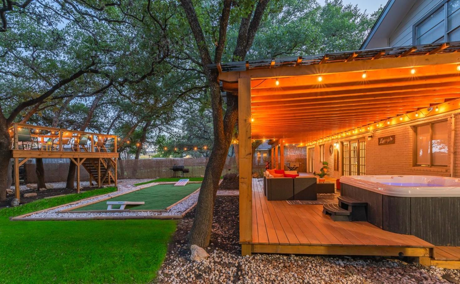Luxurious Home With Hot Tub & Tree Deck By 6Flags San Antonio Kültér fotó